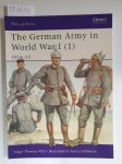 Thomas, Nigel and Gerry Embleton: - The German Army in World War I (1): 1914-15 (Men-at-Arms, Band 394)