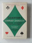 Culbertson, Ely; bewerkt door Goudsmit, F.W., herzien door Filarski, H.W. - Culbertson's compleet overzicht Nieuwe methoden voor contract bridge