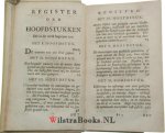 Owen, John - Fronēma tou pneumatos of De genade en pligt om geestelyk-gezind te zyn, verklaert en ter betragting aengedrongen door Johannes Owen ... / Getrouwelyk uit het Engelsch vertaelt door J.V.S. [= Jacobus van Stryen] en M.H. [= Marinus Hoog]