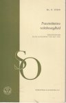 Stein, H. - Praeconstitutieve rechtsbevoegdheid; verkenningen naar aanleiding van art. 40 K - Rede 1967