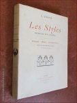 LIBONIS, L. - Les Styles Enseignés par l'Exemple. Antiquité - Orient - Extrême-Orient. Trois cent soixante-treize dessins. Accompagnés de notices.