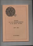 Tosserams, W.L.C. - Archief van de Distributiedienst in de Kring Sittard 1939-1952. Inventaris.