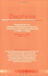 Becker-Cantarino, Barbara ... [et al.] (eds.) - Daphnis : Zeitschrift für mittlere Deutsche Literatur und Kultur der Frühen Neuzeit (1400-1750): Band 34-2005, Heft 1-2.