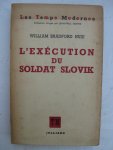 Bradford Huie, William - L'Exécution du soldat Slovik.