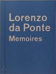 Lorenzo Da Ponte 217210, Jenny Tuin 59221 - Memoires