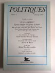 Diverse auteurs - Politiques - Numero 2: L'utopie en panne