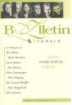 Nijs, Pieter de (eindredactie) - Bzzlletin nr. 274. Over poëzie