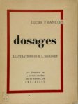 Lucien François, M. L. Baugniet [Ill.] - Dosages  Illustrations de M. L. Baugniet