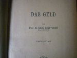 HELFFERICH,Karl - Das Geld HELFFERICH,Karl - Das Geld