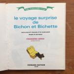 Ponchon, D'Helvett and Godet, Claire (ills.) - Le voyage surprise de Bichon et Bichette