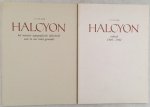 Dijk, C. van, - Halcyon. Het mooiste typografische tijdschrift ooit in ons land gemaakt/ Halcyon. Inhoud 1941-1942. [Twee delen/cahiers]