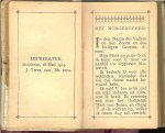 P. de Wolf Pr. Herzien Imprimatur Mechliniae 28 Maii 1914 J. Thys can. lib. cens. - Sleutel des hemels: gebedenboekje bevattende de gewone gebeden, heilige Mis met verklaring, H. Kruisweg, H. Rozenkrans en het Lof P. de Wolf Pr. Herzien Imprimatur Mechliniae 28 Maii 1914 J. Thys can. lib. cens. - Sleutel des hemels: gebedenboekje bevattende de gewone gebeden, heilige Mis met verklaring, H. Kruisweg, H. Rozenkrans en het Lof