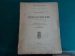 Devillers, Léopold et Ernest Matthieu. - Chartes du chapitre de Sainte-Waudru de Mons. [4 volumes.]