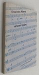 Altena, Ernst van - - Verloren liedjes. Verspreide liedteksten van Ernst van Altena. Een bloemlezing. [Beperkte genummerde oplage]