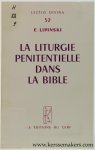Lipinski, E. - La liturgie pénitentielle dans la bible.