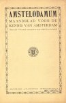  - Amstelodamum : Maandblad voor de kennis van de kennis van Amsterdam, orgaan van het Genootschap Amstelodamum