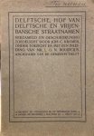 KRAMER, Joh. C. & BOURICIUS, L.G.N. - Delftsche, Hof van Delftsche en Vrijenbansche Straatnamen