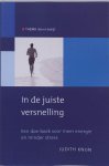 Judith Knijn 102921 - In de juiste versnelling een doe-boek voor meer energie en minder stress