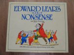 Lear, Edward - Edward lear's book of nonsense and more nonsense - With all the verses and all original drawings by the author