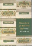 Witteman, Paul - De namen uit de grote zaal + CD