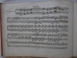 Meyerbeer, Giacomo. - Krönungsmarsch, Walzer, Redowa, Schlittschuhtanz, Galopp für das Pianoforte zu vier Händen. Aus der Oper: der Prophet.