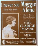Lynton, Everett: - I never see Maggie Alone. Song fox-trot