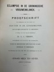MEES TEN OEVER, G., - Eclampsie in de Groningsche Vrouwenkliniek. MEES TEN OEVER, G., - Eclampsie in de Groningsche Vrouwenkliniek.