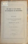 Martens, J.G.D. - Dissertation 1870 | Het geloof aan Gods openbaring het levensbeginsel der Godgeleerdheid. Rede [...] Amsterdam J.C. Loman jr 1870