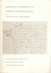 Hhr. J.D. Hoeufft en Jhr. J.C.R. van Hoorn van Burgh - Kadastrale uitkomsten van Noord- en Zuid-Holland 1832