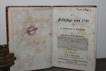 SCHNEIDAWIND, Franz (Fortgesetzt und bearbeitet von) - Die Feldzüge von 1799 in der Schweiz und in Deutschland. Erstes und zweites Bändchen. Allgemeine Geschichte der Kriege der Franzosen und ihrer Alliirten, vom Anfange der Revolution bis zum Ende der Regierung Napoleons.