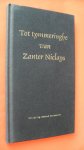  - Tot tymmeringhe van Zanter Niclays