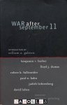 Verna V. Gehring - War After September 11 Verna V. Gehring - War After September 11