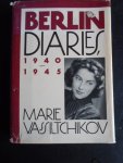 Vassiltchikov, Marie - Berlin Diaries, 1940-1945