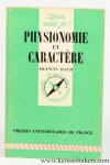 BAUD, Francis. - Physionomie et caractère. Dixieme edition.