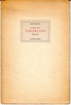 Blijstra, Rein - Voor het vaderland – Een novelle