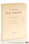 Demanet, Félix. - Au chanoine Félix Demanet en hommage l'Association pour l'étude de la paléontologie et de la stratigraphie houillères.
