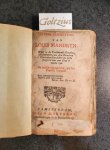 [Regley, Abbé] - Levens-beschryving van Louis Mandryn, waar in de voornaamste gevallen en bedrijven van dien beruchten contrebandier sedert zyn eerste jeugt tot aan zyne dood te vinden zyn. Naar het oorspronkelyke uit het Fransch vertaald. Amsterdam, Jan Morte...