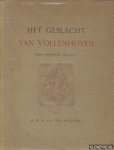 Vollenhoven, M.W.R. van - Het geslacht van Vollenhoven (Oud-Overijsselsch Geslacht)