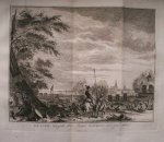 antique print (prent) - (Grave). Graave belegerd door Prins Maurits in `t jaar 1602.