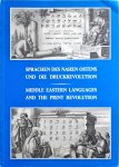 Hanebutt-Benz, Eva: Glass, Dagmar: Roper, Geoffrey - Middle Eastern languages and the print revolution : A cross- cultural encounter