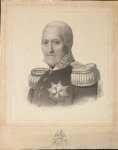  - [Original lithograph, 20th century] Portrait of Gerrit Verdooren van Asperen?, Vice Admiraal in Koninklijke Nederlandsche dienst, 1 p.