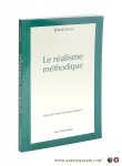 Gilson, Étienne. - Le réalisme méthodique. (Ire édition : 1935) Présentation de Thierry-Dominique Humbrecht o.p.