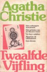 Christie, Agatha - Twaalfde vijfling. Het verborgen testament / Het geheim van de blauwe trein / De heer snijden / Moord in de bibliotheek / Een droom