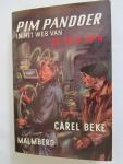 Beke, Carel (auteur)  Jan Lutz; Frans Lammers (illustrator) - 02 PIM PANDOER  In het web van de Rode Spin