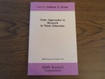 Kemp, Anthony E - Some approaches to research in music education