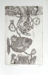 Steenvoorden, Ab. - Exlibris voor Cor Vogel. Steenvoorden, Ab. - Exlibris voor Cor Vogel.