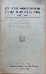 Smit, J. - Een schakingsgeschiedenis uit het begin der 16e eeuw 's-Gravenhage 1917, 32 pp.