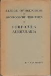 Van Heerdt, P.F. - Eenige physiologische en oecologische problemen bij Forficula auricularia