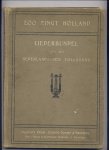 OOSTVEEN, JOH. (samensteller) - Zoo zingt Holland - Liederbundel voor den Nederlandschen Volkszang