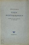 A. Roland Holst - Eigen Achtergronden Inleiding tot een voordracht uit eigen werk